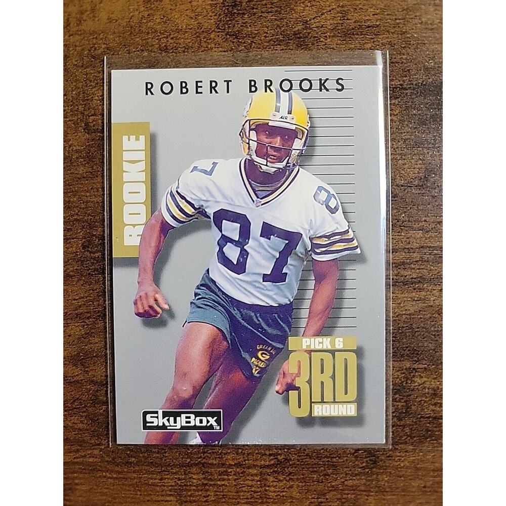Robert Brooks 1992 Skybox Primetime #151 - Rookie - Packers-NFL - Freshly Opened